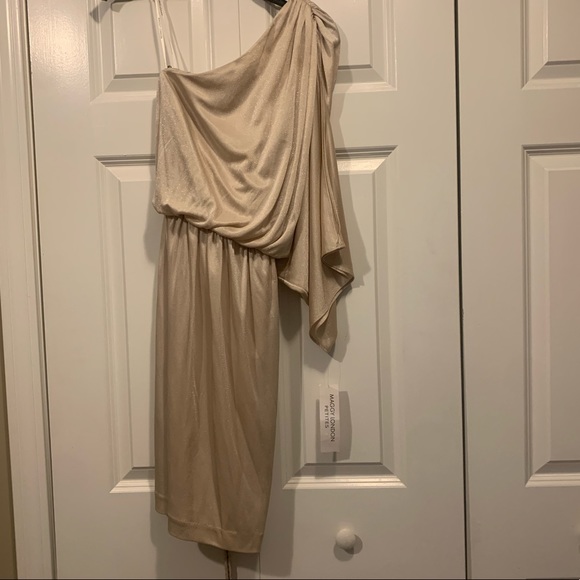 New Maggie London After Five One Shoulder Dress - Picture 1 of 5
